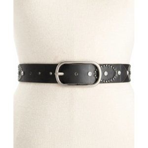 Style & Co. Rhinestone Oval Pant Belt, Size Small